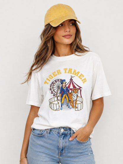 ALANI Tiger Tamer T-Shirt & Vintage Hat Set - Women's Clothing 2026