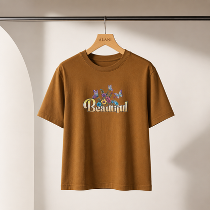 ALANI Beautiful Boxy Waist Length Tee Combo Set