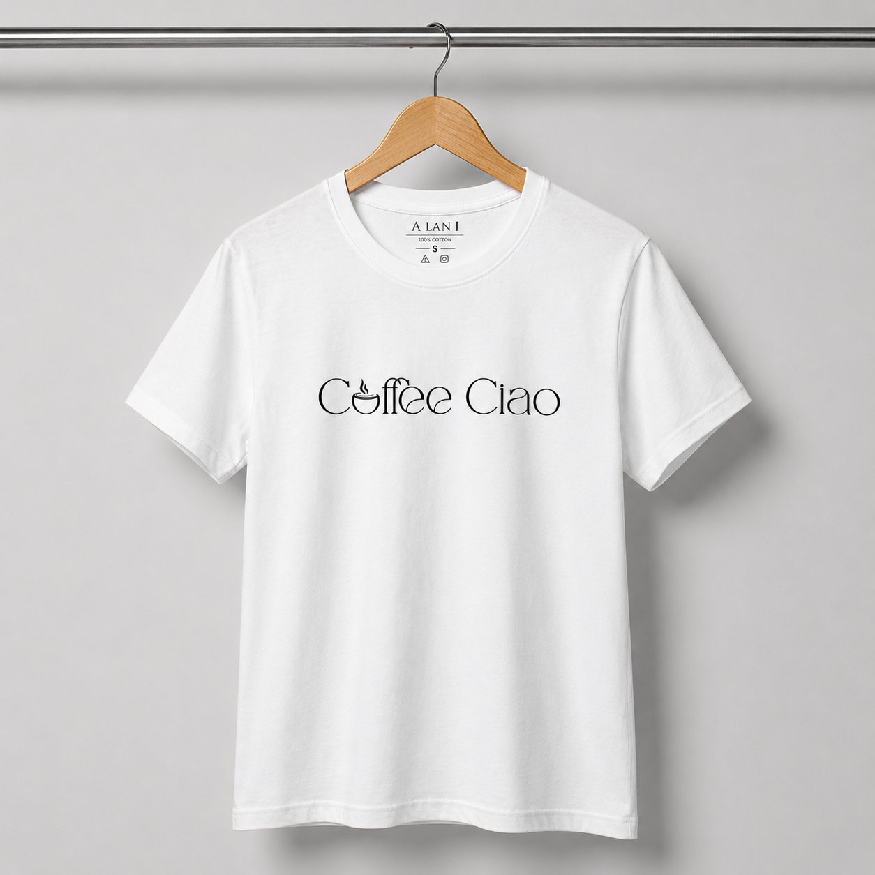 Women's White Summer T Shirt 