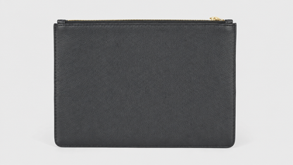 Victoria Leather Clutch with Strap - Elegant Women's Handbag 2026