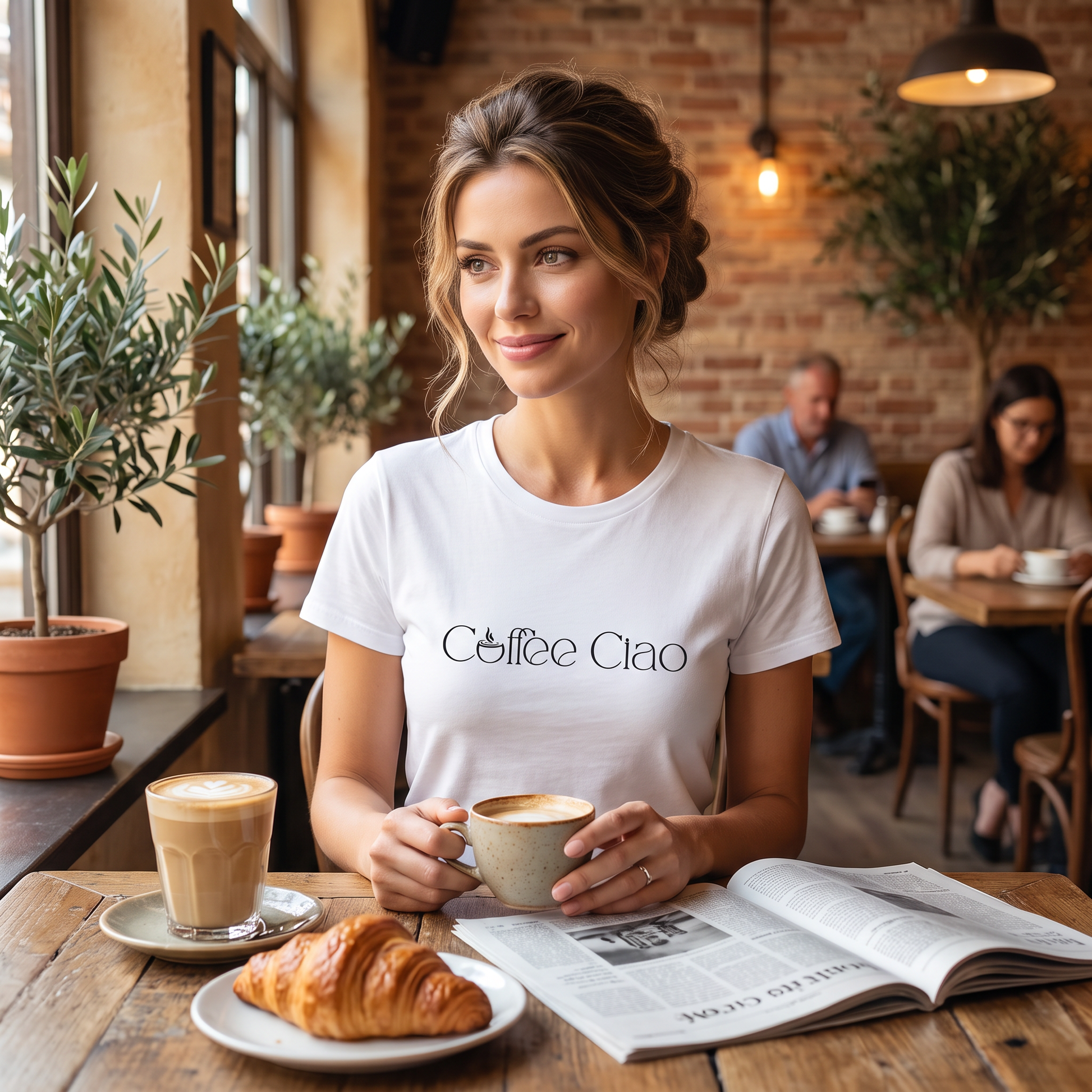 ALANI Coffee Ciao Graphic T-Shirt - Women's Coffee Lover Tee 2026