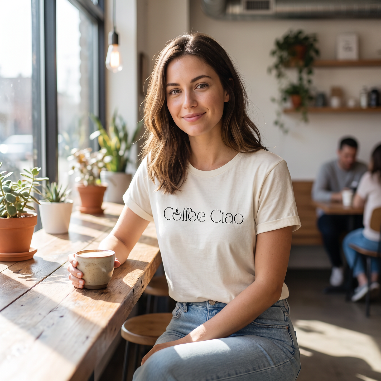 ALANI Coffee Ciao Graphic T-Shirt - Women's Coffee Lover Tee 2026