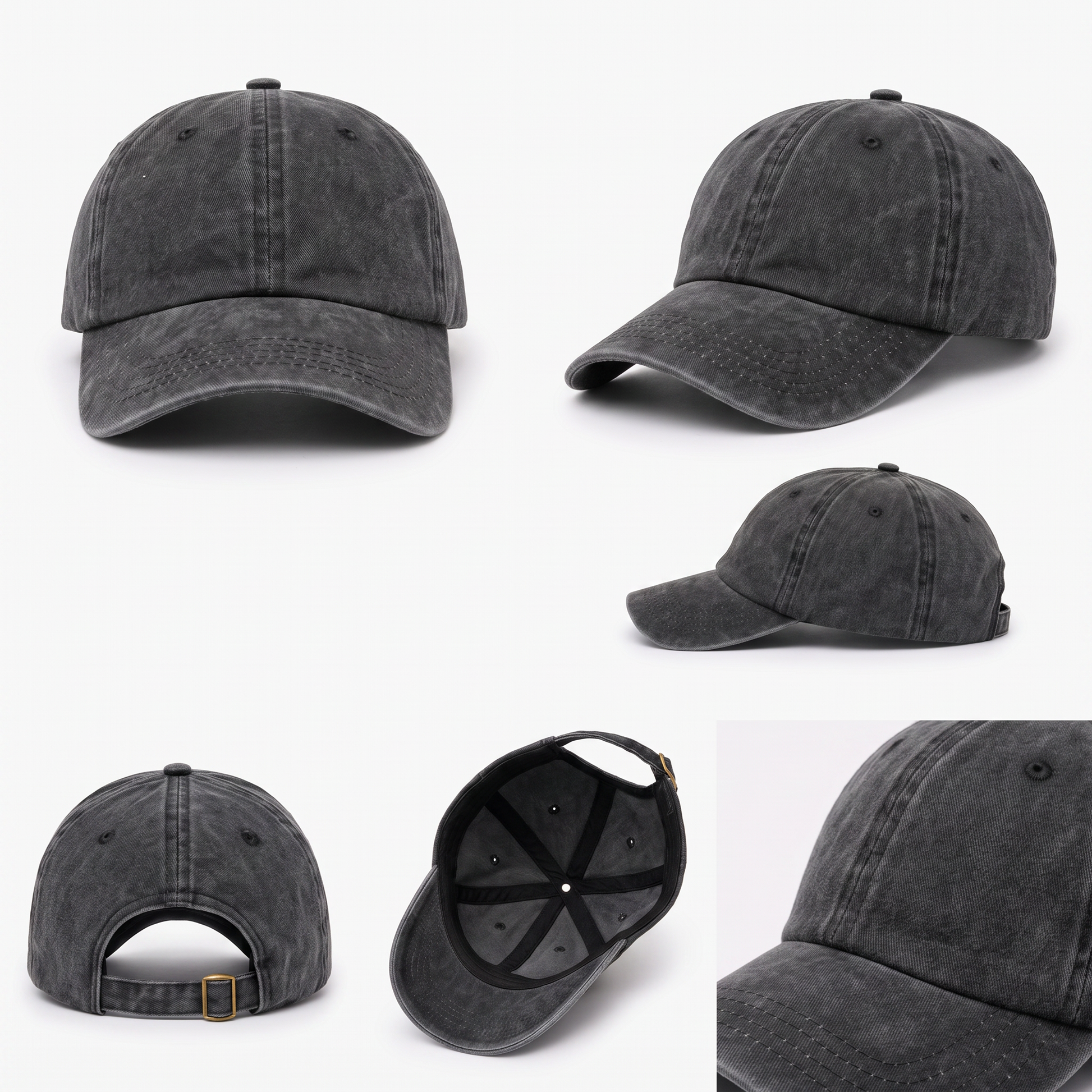 ALANI Washed Cotton Hat - Vintage Casual Hat for Everyday Style